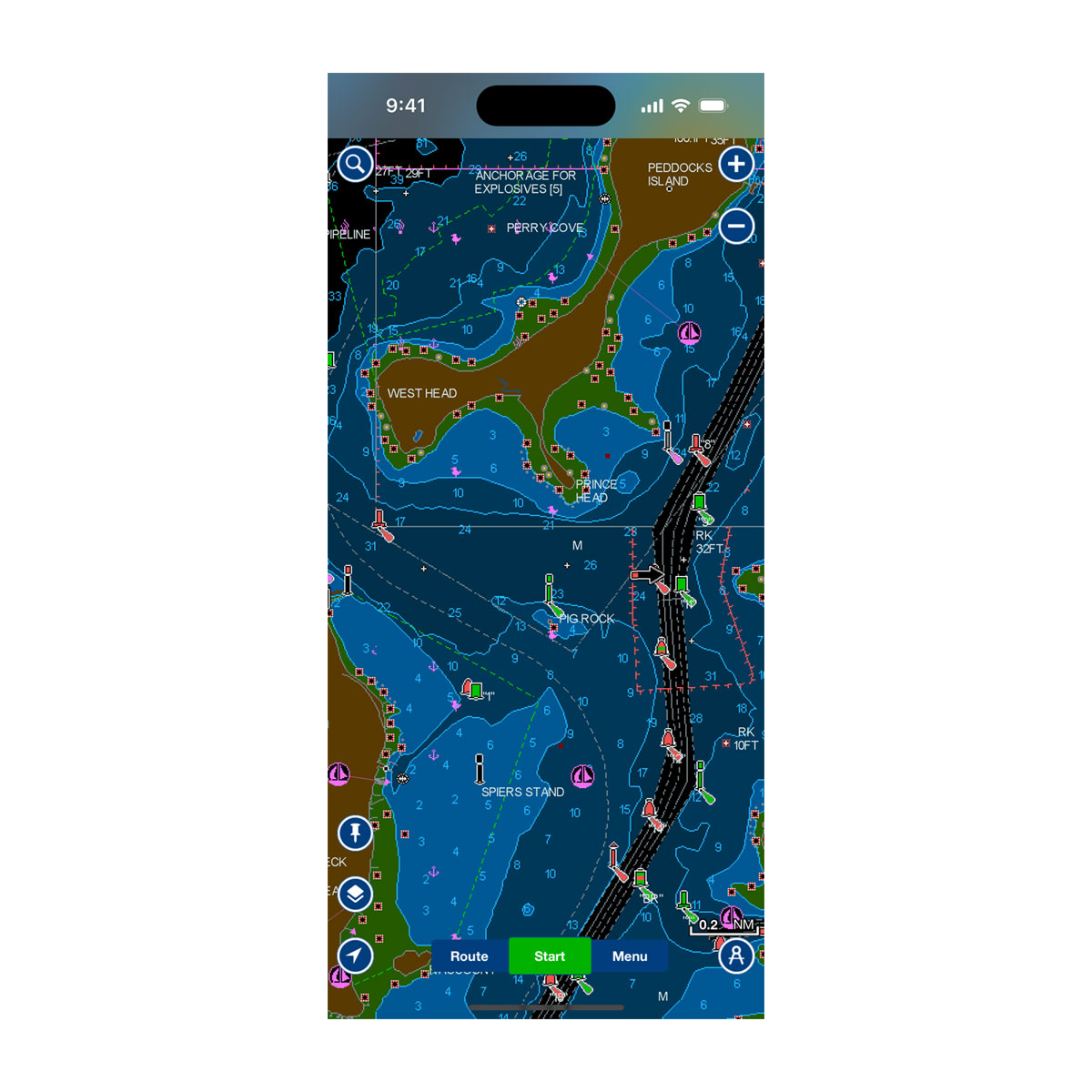 U.S. & Canada - Lakes, Rivers and Coastal Marine Charts - Image 4